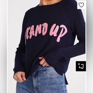 Noisy May | Navy Crew Neck Sweater